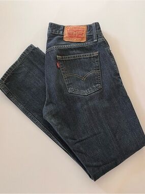 Levi's Men's 514 Jeans- Indigo Straight-Leg  Size 30, W 30 L 30, Like New